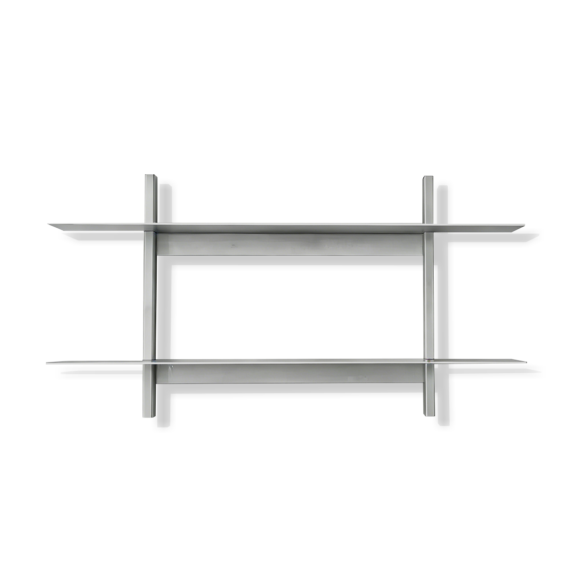 Bauhaus Aluminum Wall Shelf
