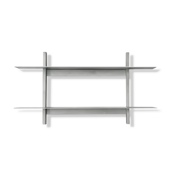 Bauhaus Aluminum Wall Shelf