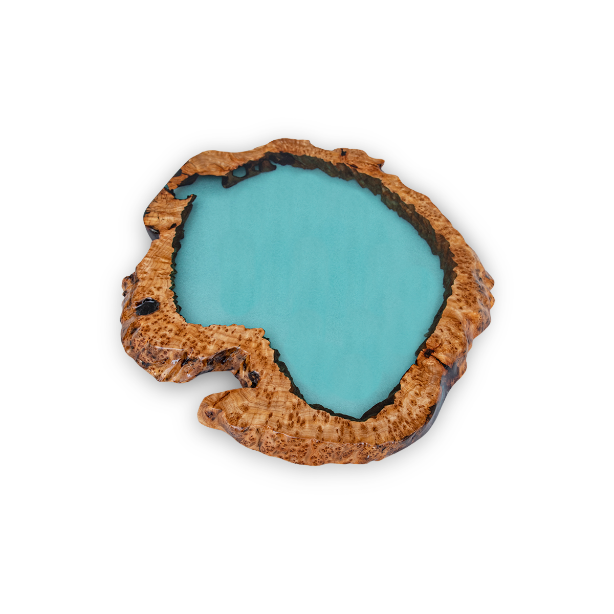 Golden camphor resin lake tray