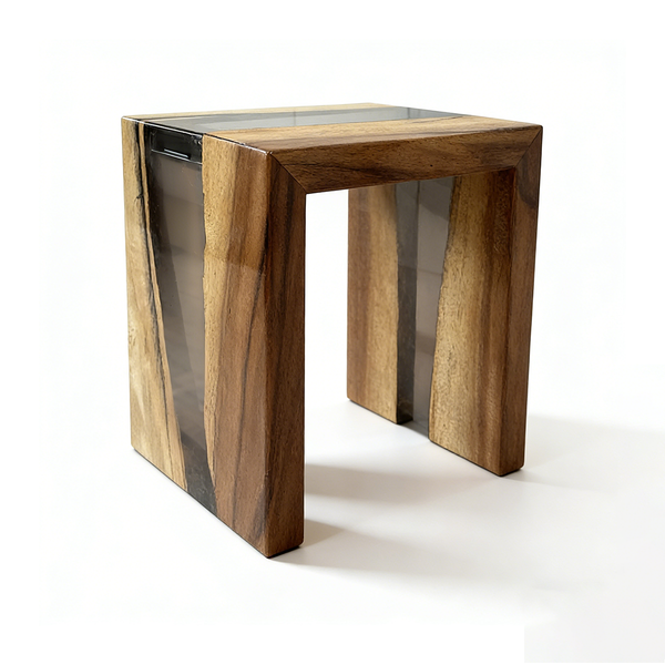 Walnut Wood Resin Chair