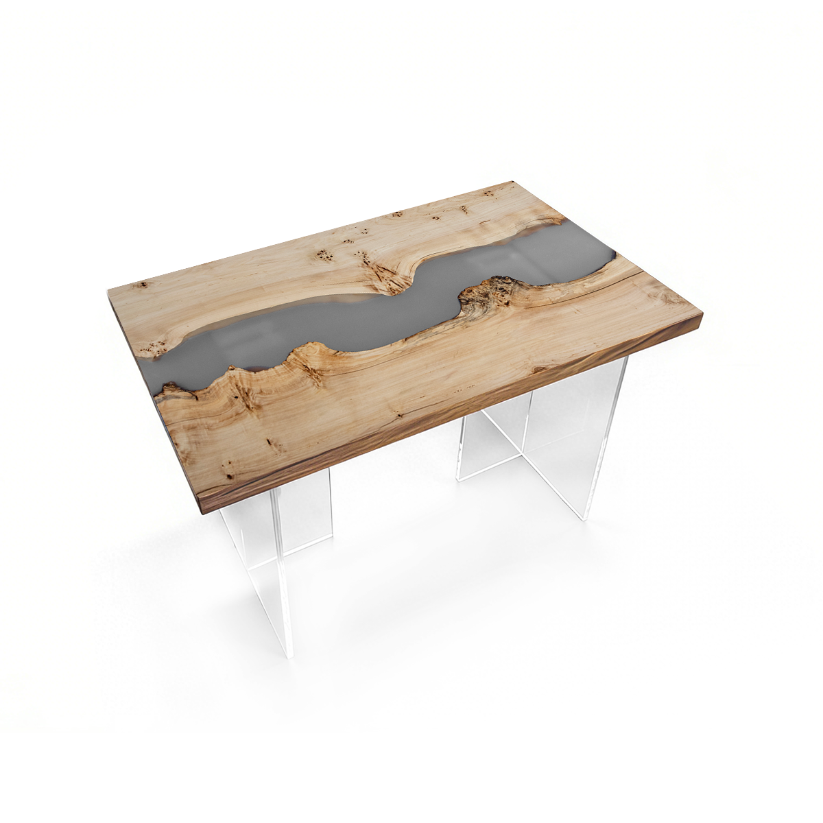 Ash Wood Rectangle Coffee Table