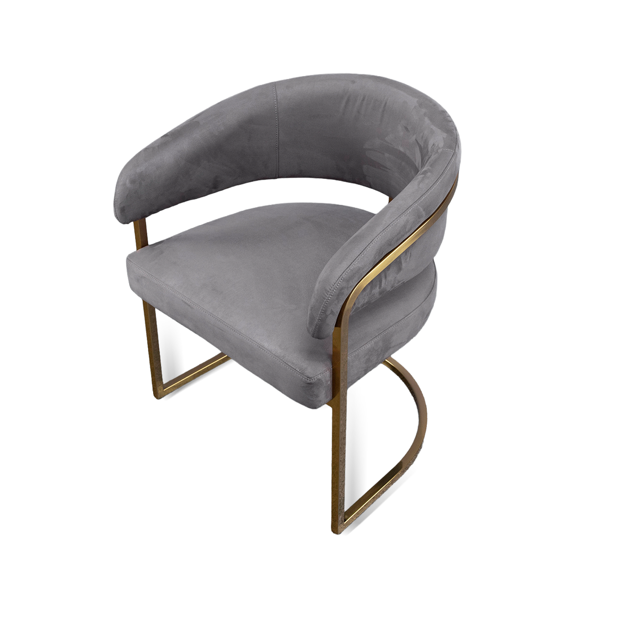 Luxury Curved Armchair