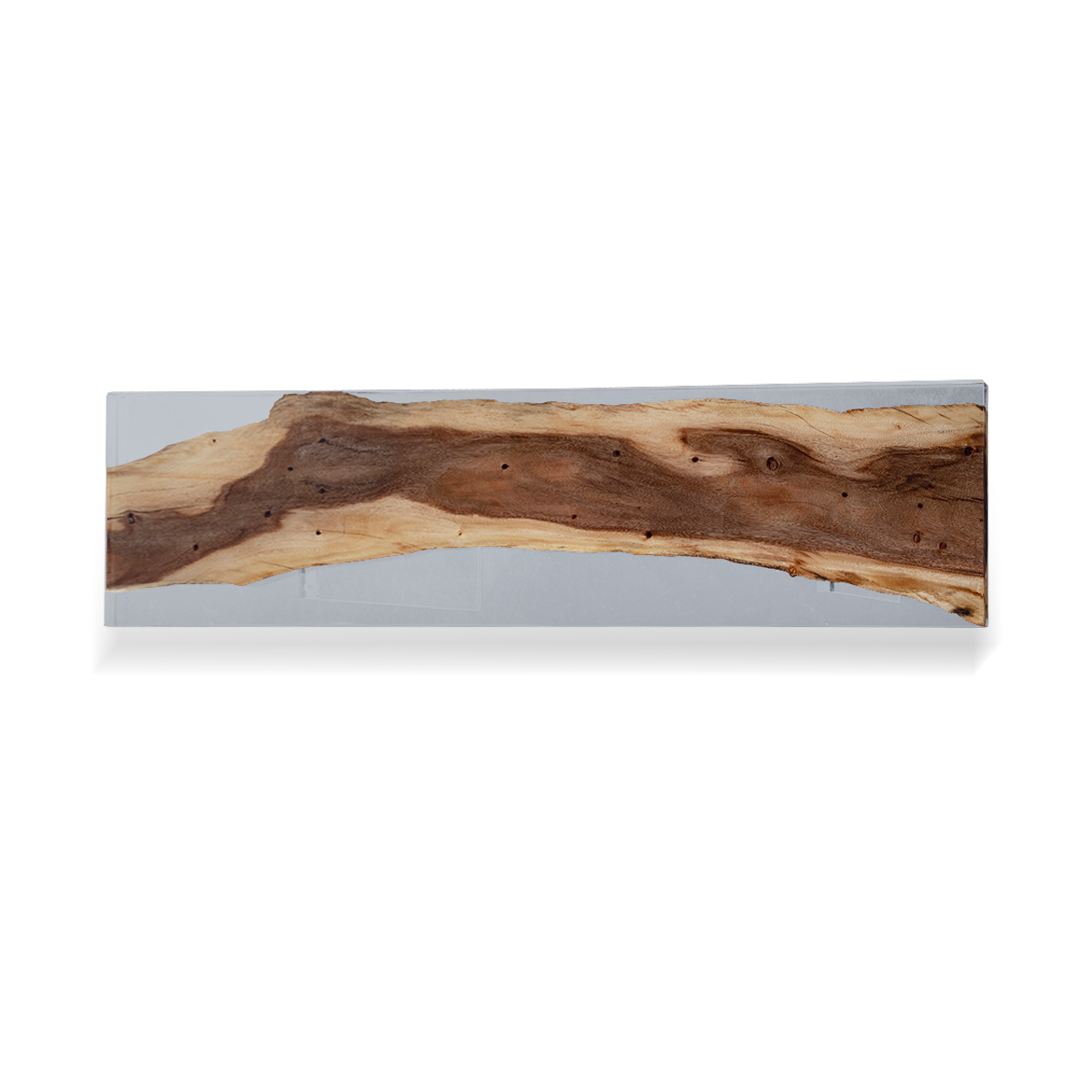 Walnut Wood Epoxy Resin bench