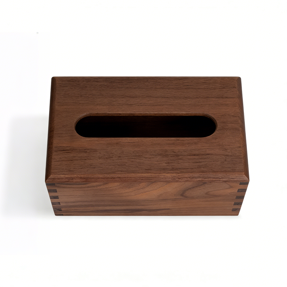 Oak Wood Resin Tissue Box