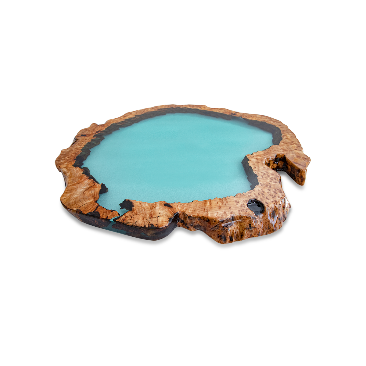 Golden camphor resin lake tray