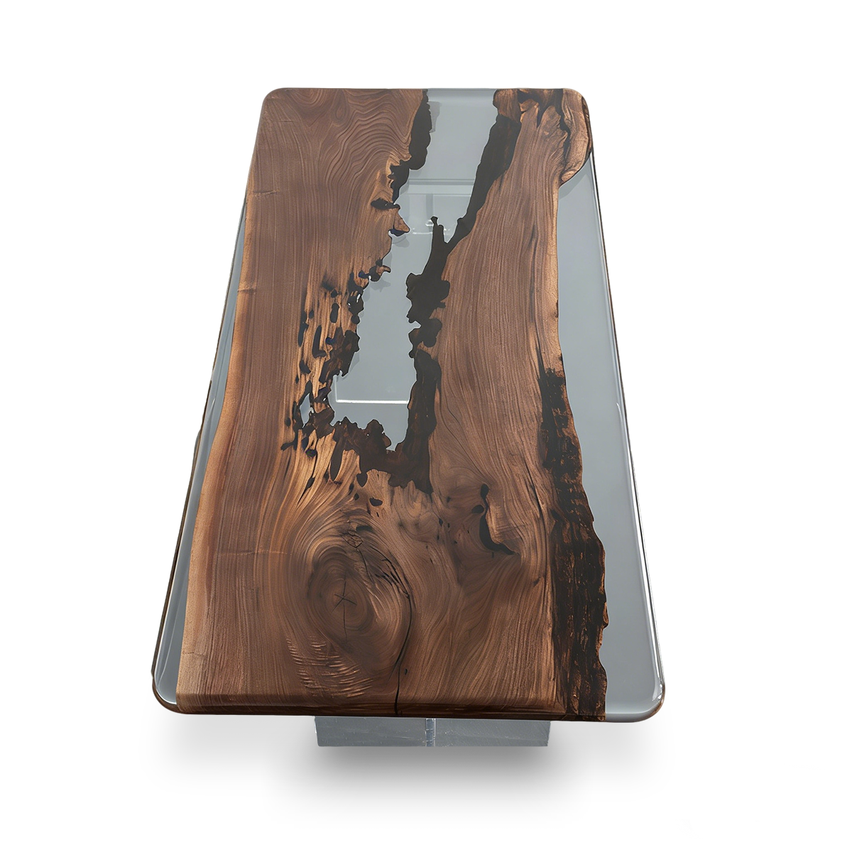 Black Walnut Wood Rectangle Conference table