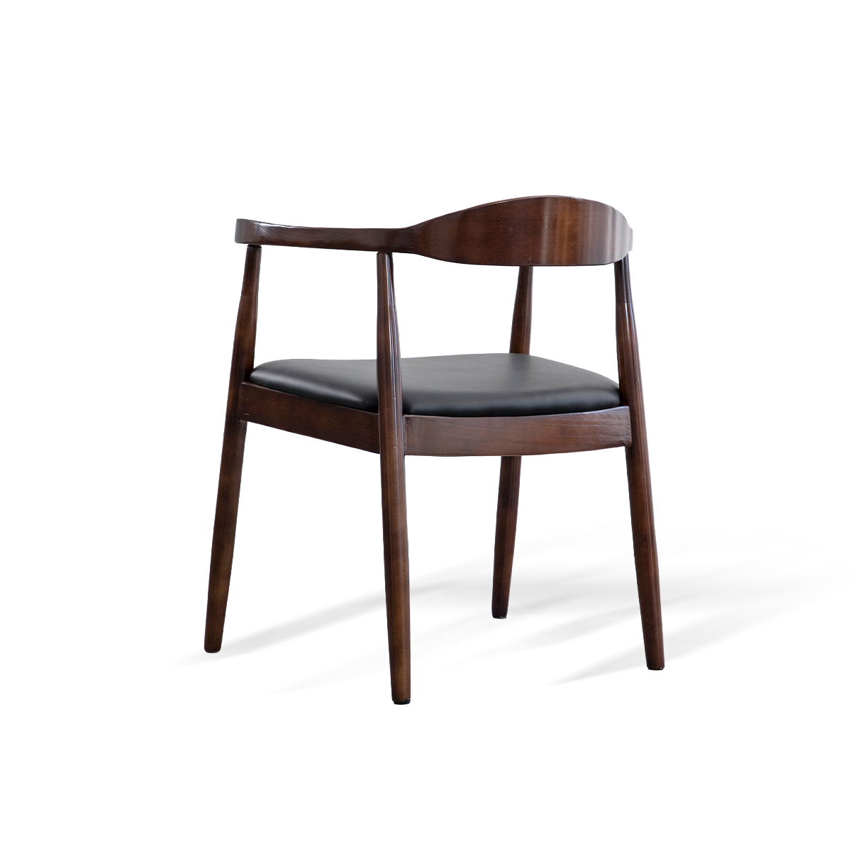 Solid Wood Resin Armchair