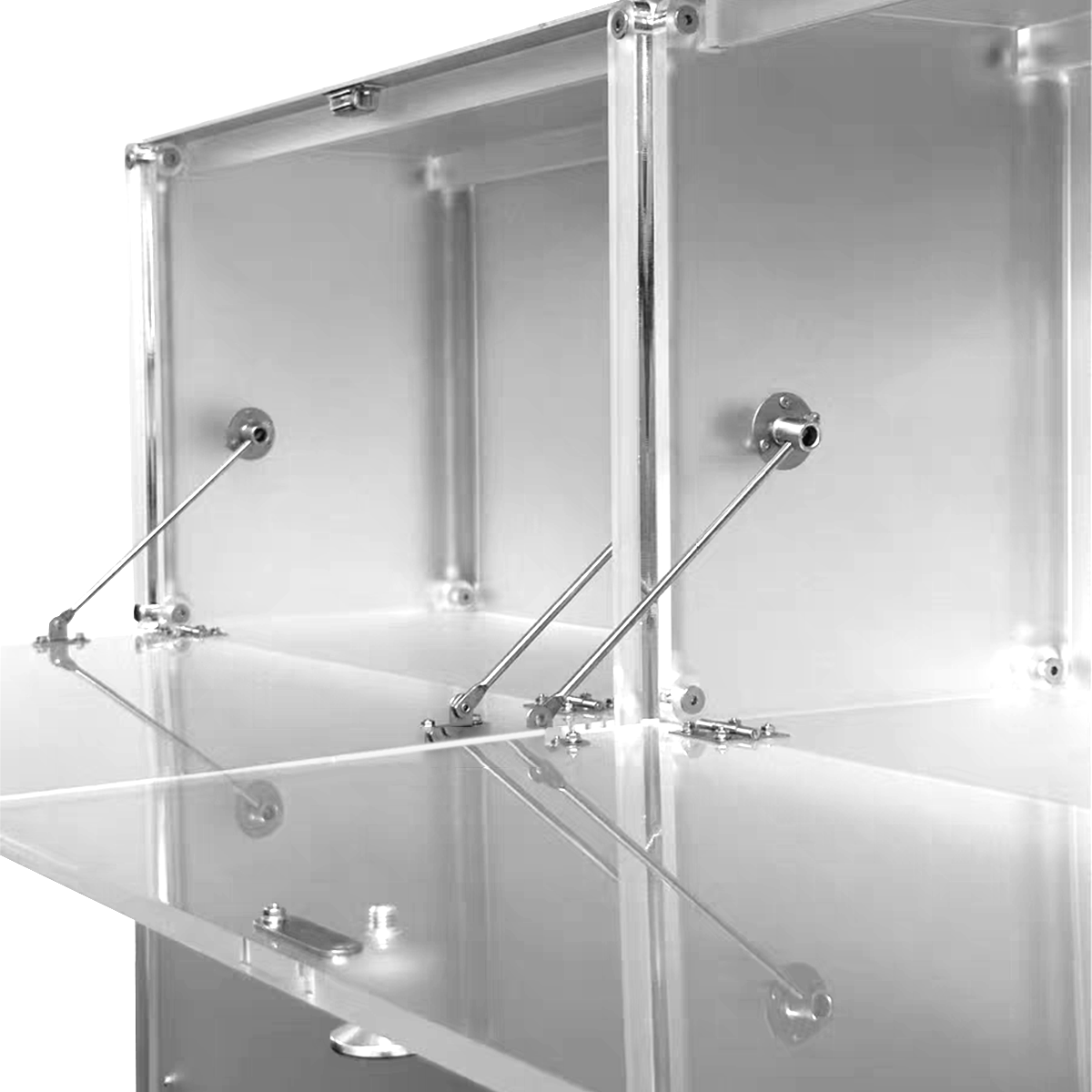 Modular Stackable Metal Cabinet System