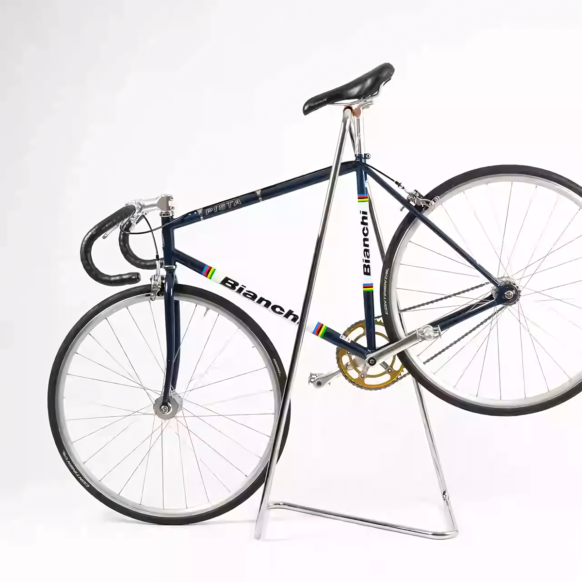 Chrome-Plated Steel Freestanding Rack