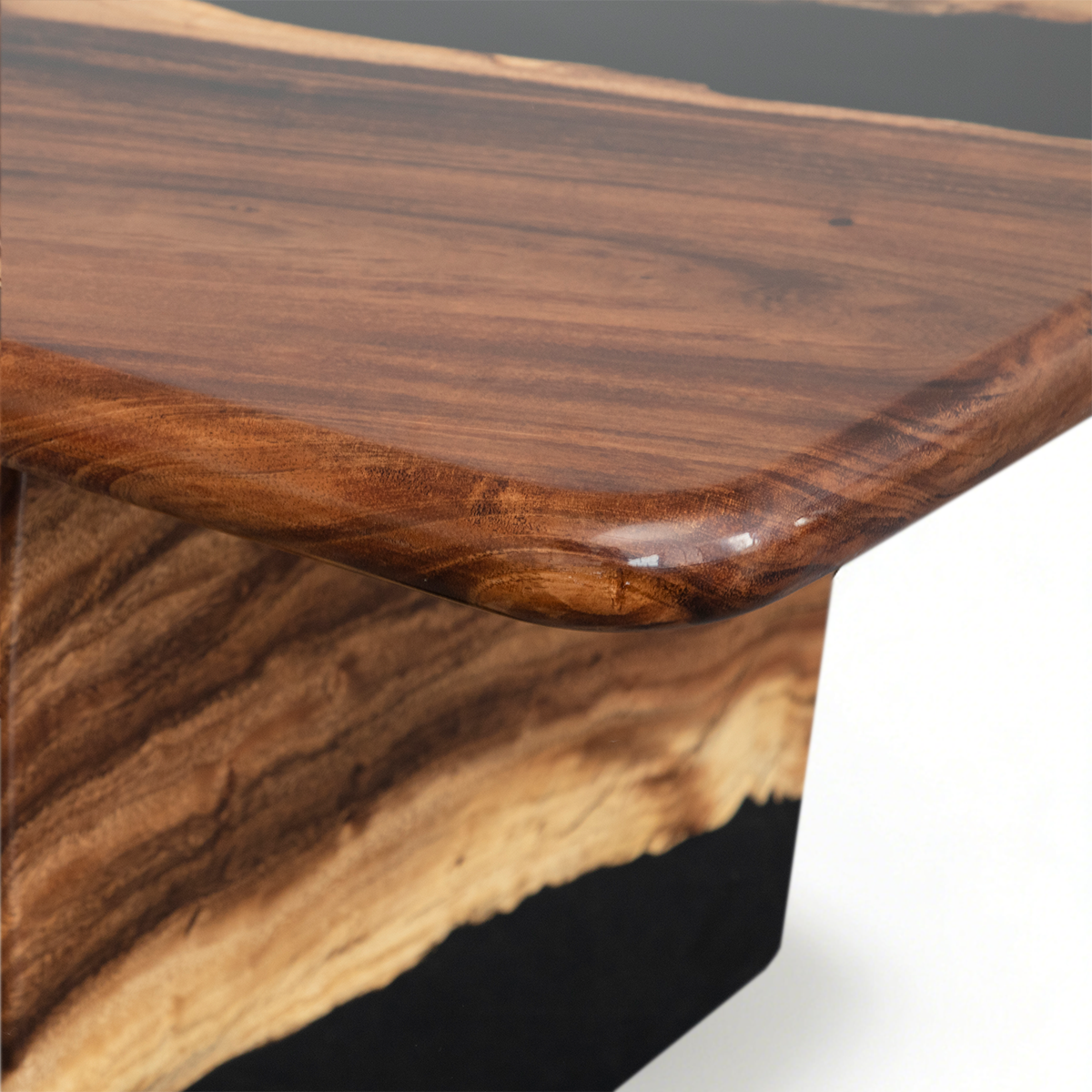 Walnut Wood Black River Conference Table