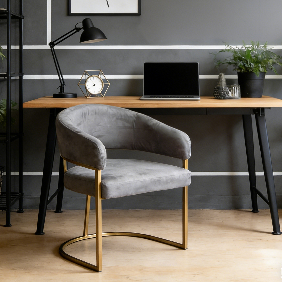 Luxury Curved Armchair