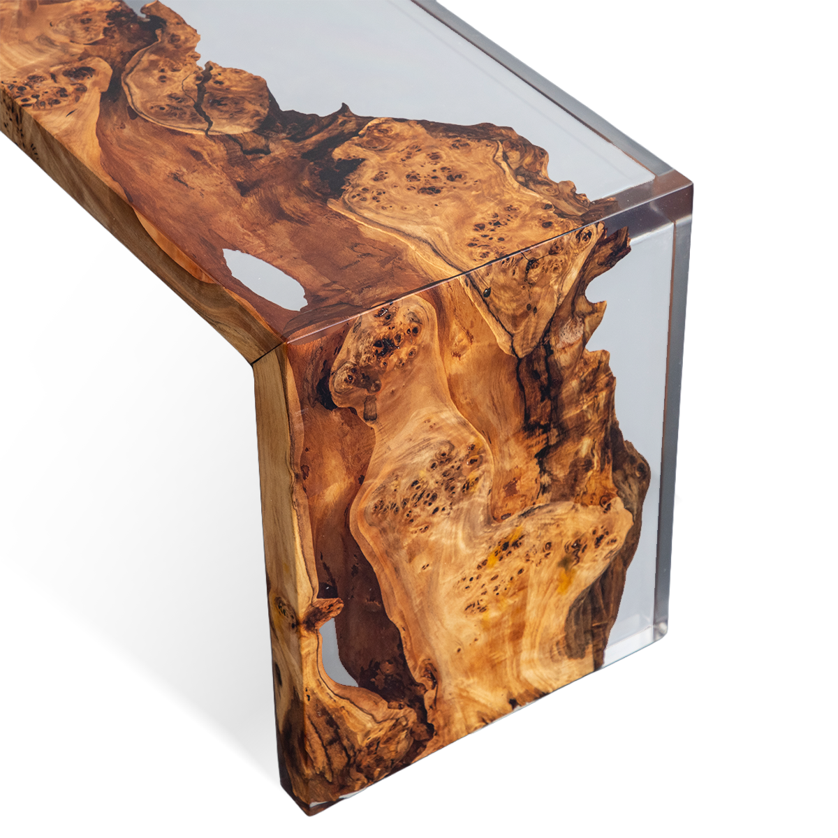 Poplar Wood Resin Stool