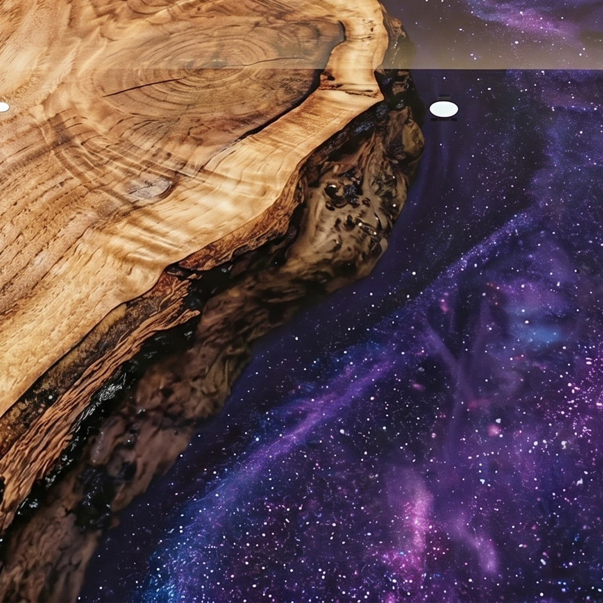 Cunninghamia Wood Sky Epoxy Resin Conference Table