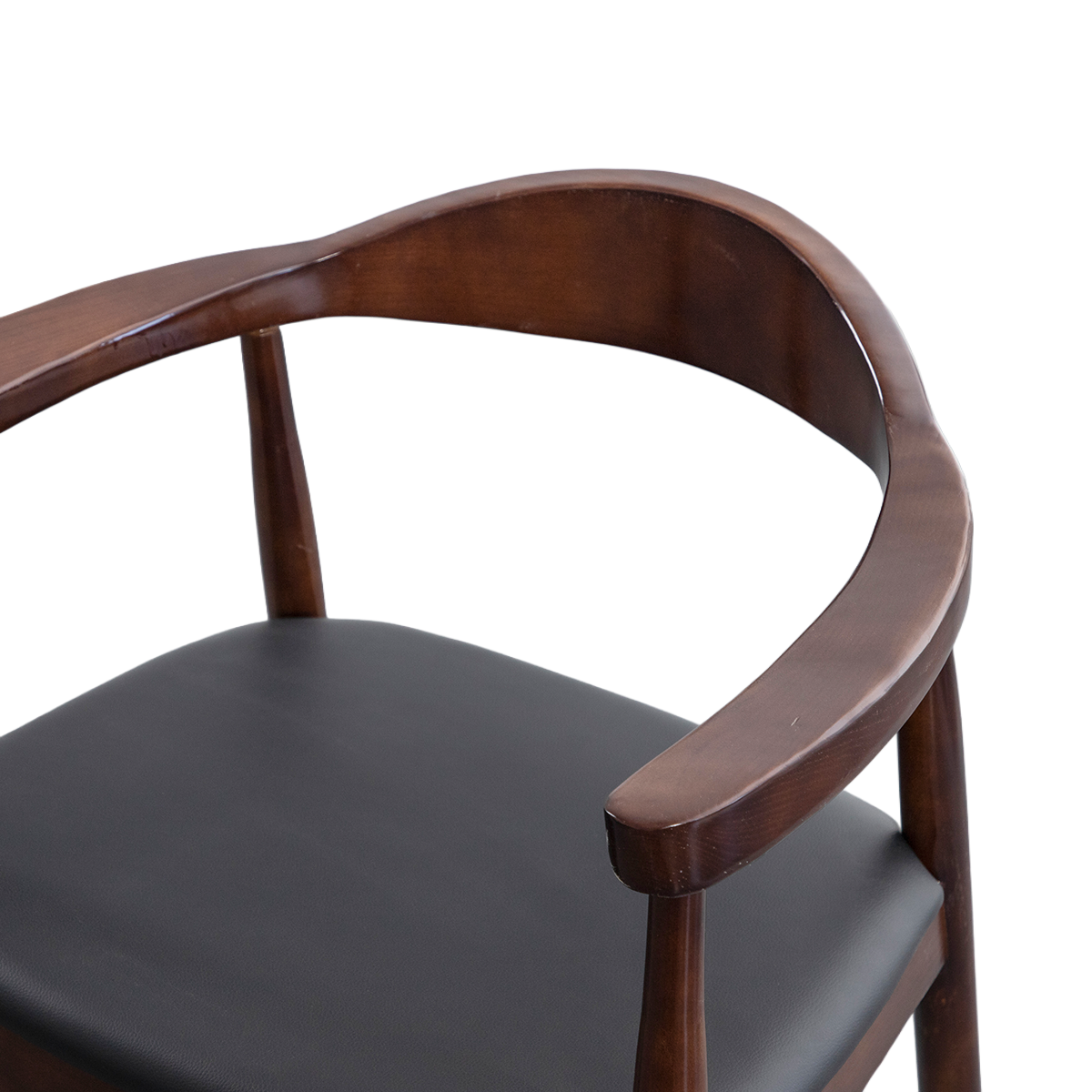 Solid Wood Resin Armchair