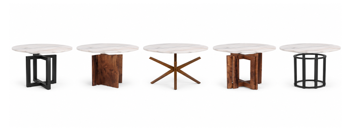 Bases for Round Table Tops